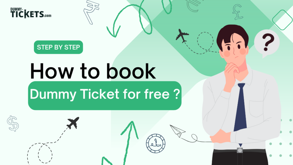 how to book dummy flight ticket free