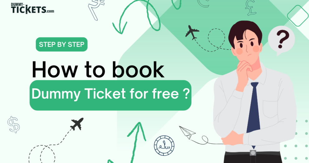 how to book dummy flight ticket free