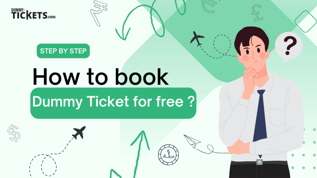 how to book dummy flight ticket