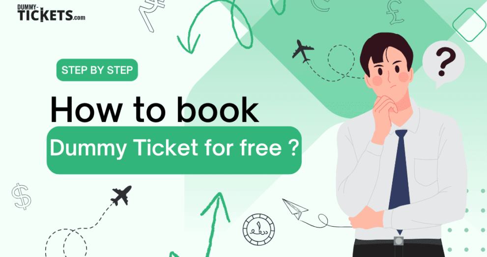 how to book dummy flight ticket