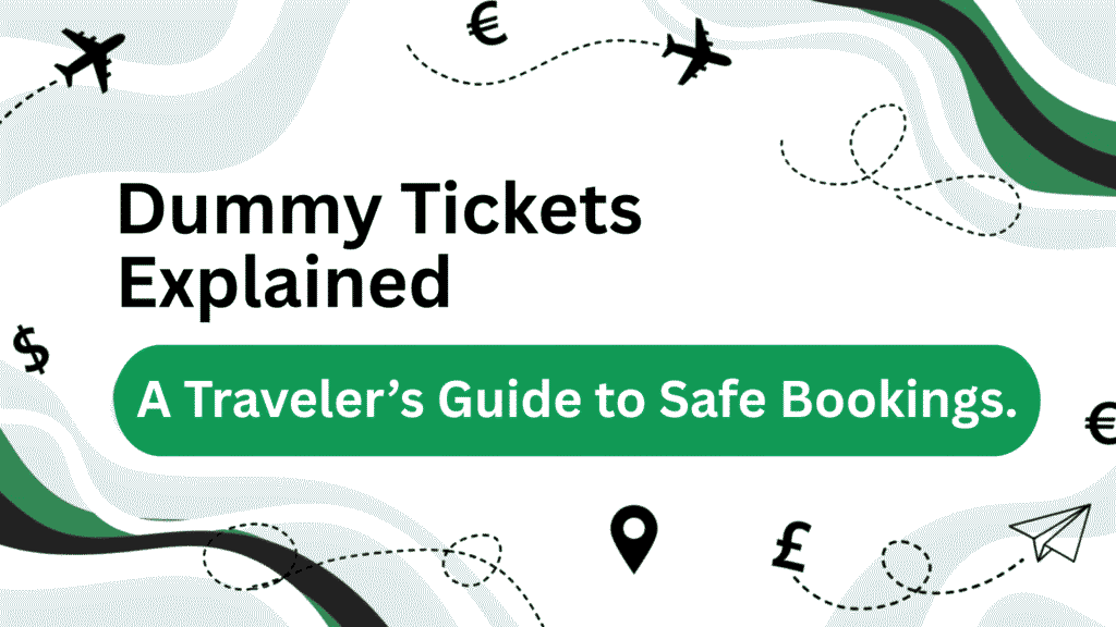 dummy ticket