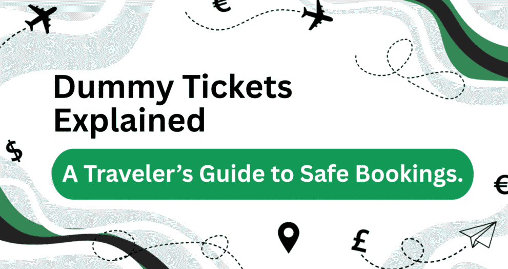 dummy ticket