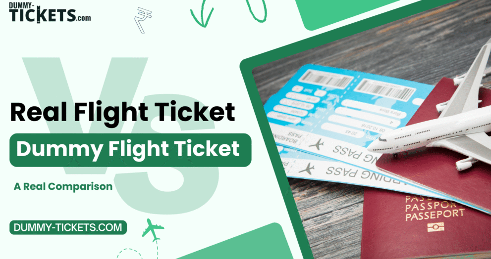 Dummy Flight Ticket
