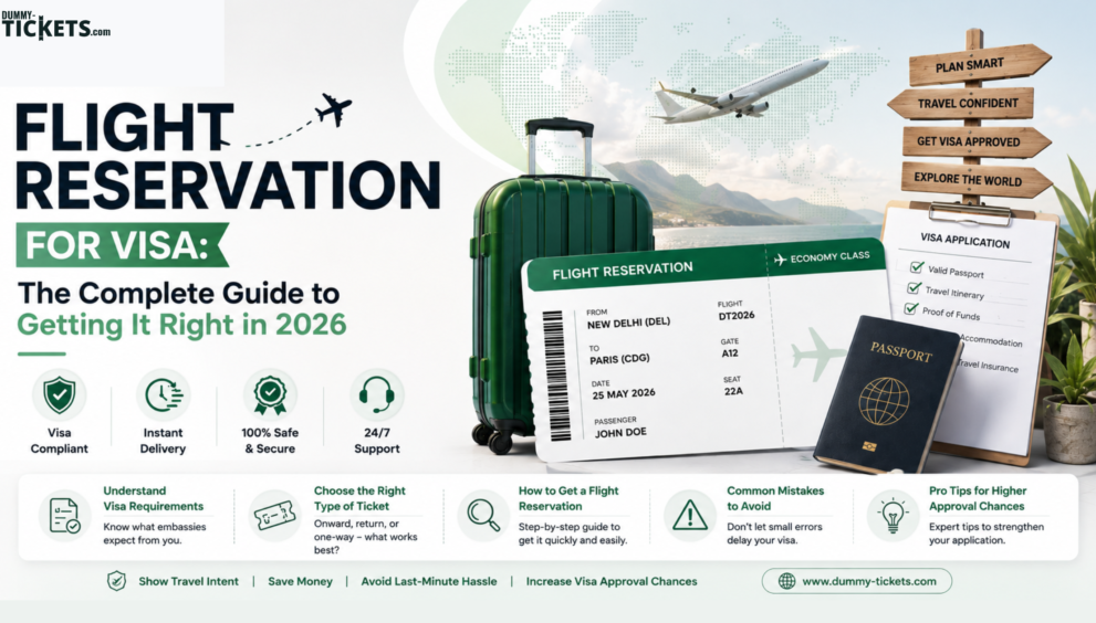 Flight Reservation for Visa